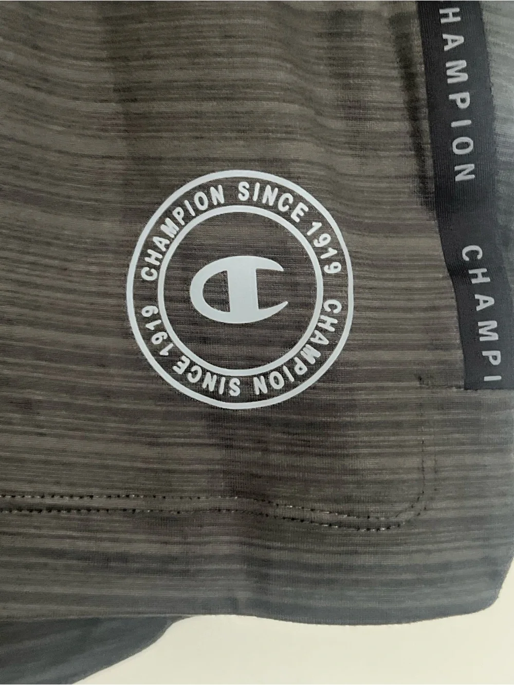 Champion Men's Dark Gray Athletic Performance Shorts Size Small NWT